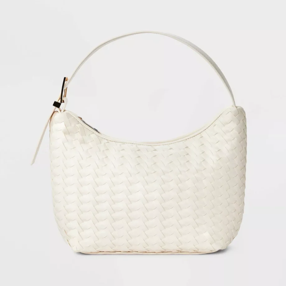 Mini Woven Shoulder Bag